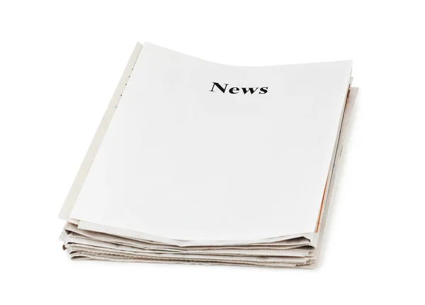 Stack of newspapers News — Stock Photo, Image