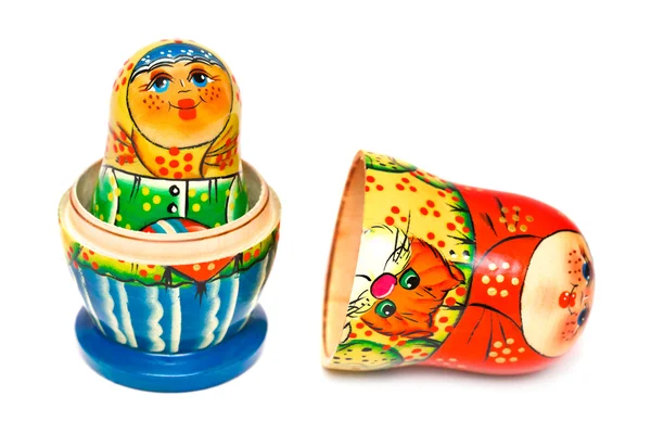 Brinquedo russo matrioska — Fotografia de Stock