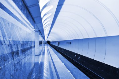 Rusya'nın Moskova metro metro istasyonu