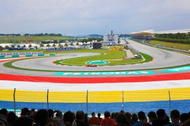 SEPANG, MALAYSIA - APRIL 9: Felipe Massa (team Scuderia Ferrari clipart