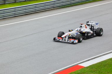 Sepang, Malezya - 8 Nisan: kamui kobayashi (takımı sauber), köknar