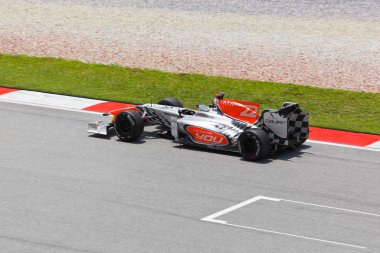 Sepang, Malezya - 8 Nisan: narain karthikeyan (takım hispania ra