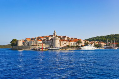 kasaba korcula, Hırvatistan