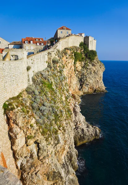 Cidade Dubrovnik em Croácia — Fotografia de Stock