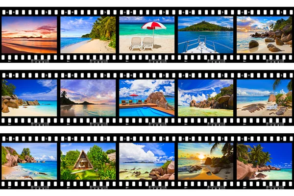 Frames of film - nature and travel (my photos) Stock Photo