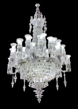 Retro chandelier clipart