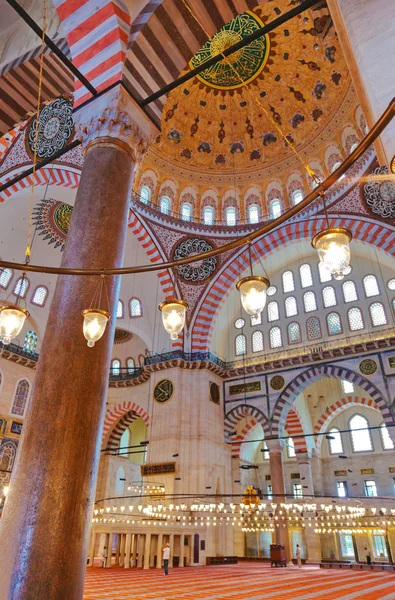 Suleymaniye mecset Isztambulban Törökország — Stock Fotó