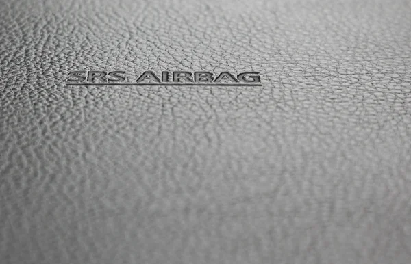 SRS Sinal de airbag — Fotografia de Stock