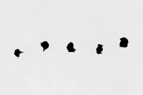 Holes on paper — Stock Photo, Image