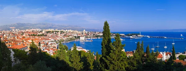 Panorama de Split, Croácia — Fotografia de Stock