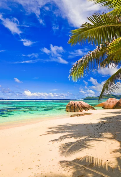 Beach Source d 'Argent i Seychellerna — Stockfoto