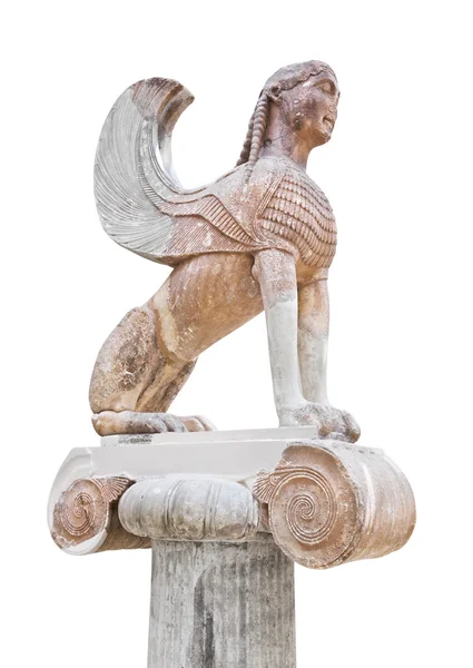 Pomnik w delphi Muzeum, Grecja — Zdjęcie stockowe