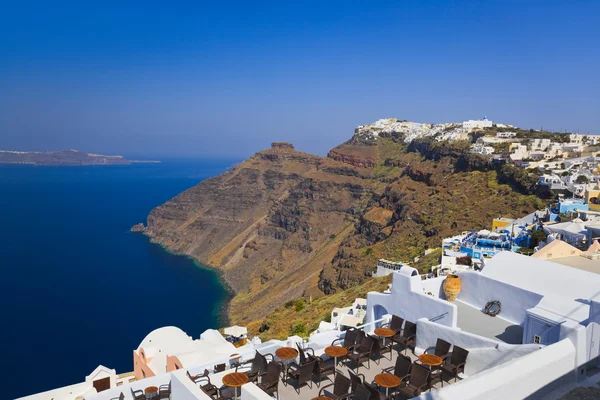 Santorini Ansicht - Griechenland — Stockfoto