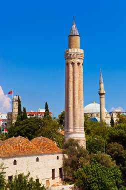 Famous Mosque in Antalya, Turkey clipart