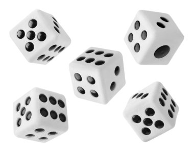 Gambling dices clipart