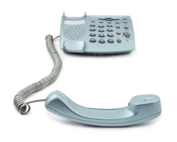 Telefon och mottagare — Stockfoto