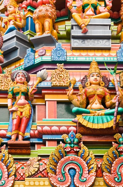 Templo hindú en Kuala Lumpur Malasia — Foto de Stock