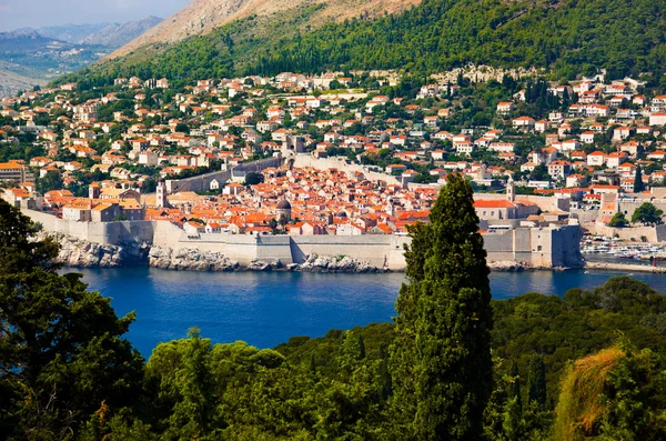 Ciudad de Dubrovnik en Croacia — Foto de Stock