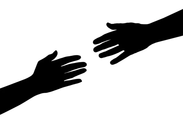Helpende handen — Stockfoto