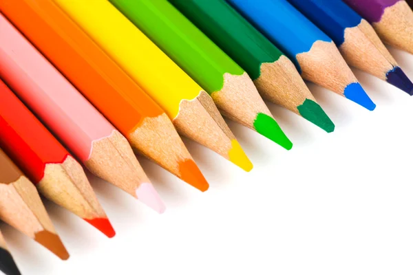 Lápis multicoloridos — Fotografia de Stock