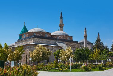 Mevlana Museum and Mausoleum at Konya Turkey clipart