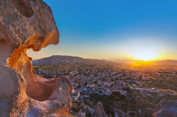 Coucher de soleil en Cappadoce Turquie — Photo