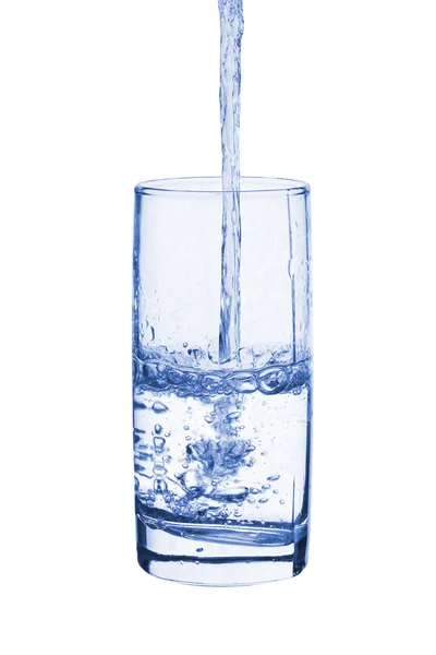 Glas water — Stockfoto