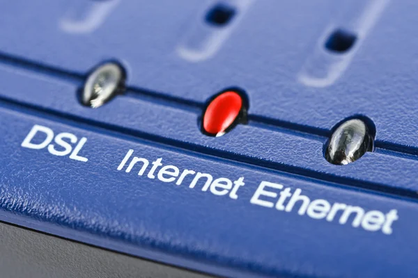 Internet modem — Stockfoto