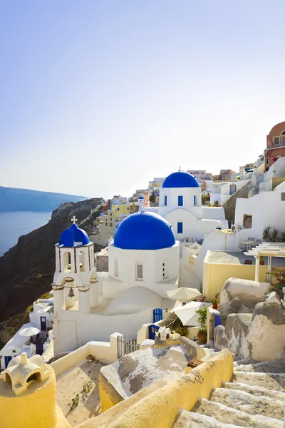 サントリーニ島教会 (oia), ギリシャ — ストック写真