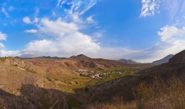 dağlar tenerife adasında - Kanarya