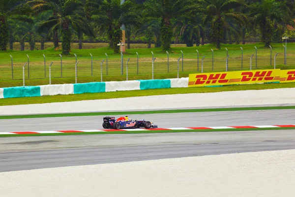 SEPANG, MALAISIE - 8 AVRIL : Sebastian Vettel (équipe Red Bull Raci — Photo