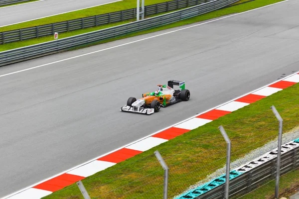 SEPANG, MALAYSIA - 8 APRILE: Adrian Sutil (squadra Force India) a f — Foto Stock