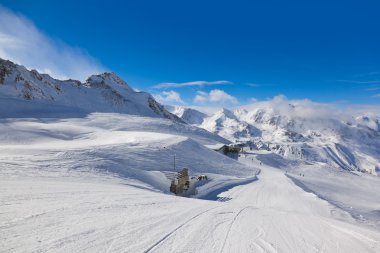 Mountain ski resort hochgurgl Avusturya