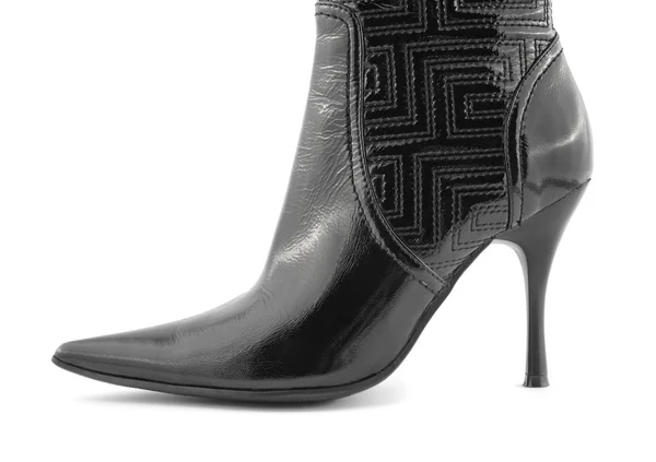 Black woman shoe — Stockfoto