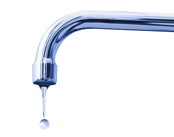 stock image Faucet and water drop