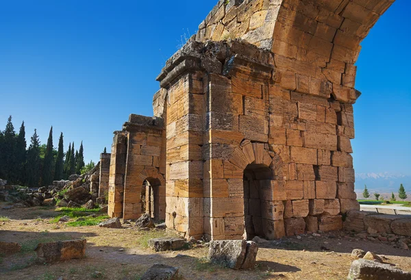 Old ruins at Pamukkale Turkey — Stock Photo, Image