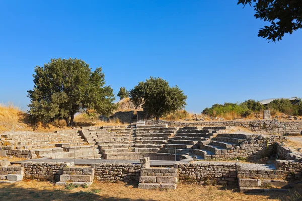 Antiguas ruinas en Troya Turquía —  Fotos de Stock