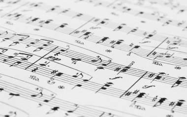 Music sheet clipart