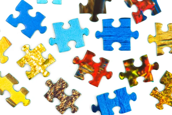 Pieces of puzzle — Stock Photo, Image