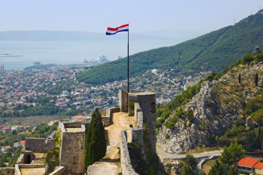 antigua fortaleza en split, Croacia