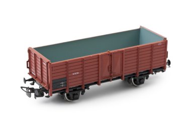 Empty cargo wagon clipart