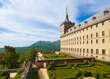 Kale escorial yakınında madrid İspanya