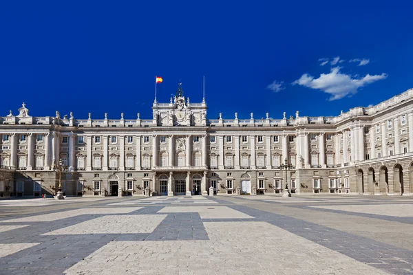 Kungliga slottet i madrid Spanien — Stockfoto