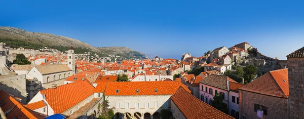 Panorama z Dubrovníku v Chorvatsku — Stock fotografie