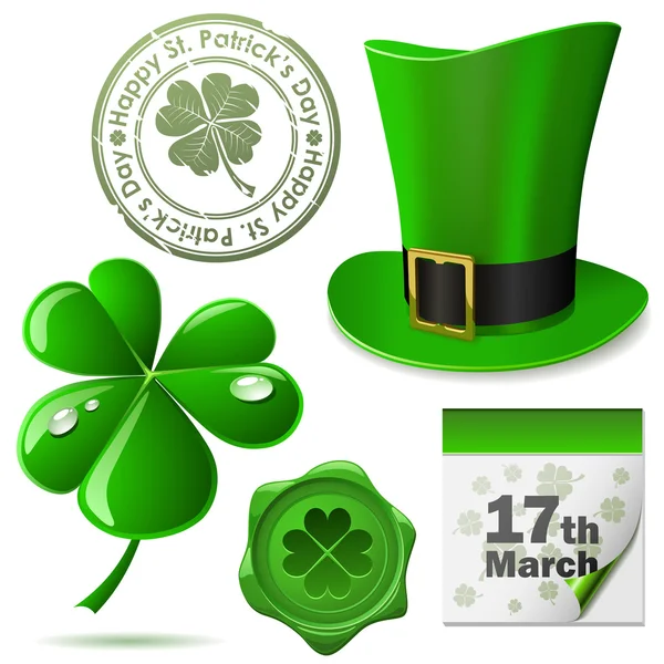 St. Patrick? s dzień symboli — Wektor stockowy