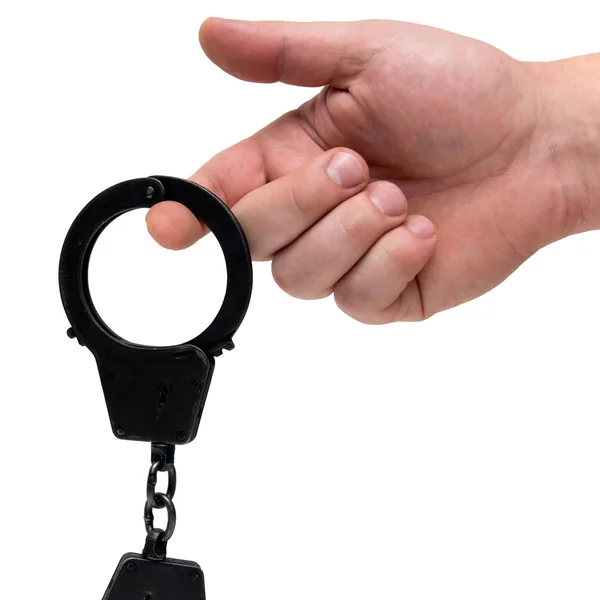 Handcuffs Presentation — Stock Photo, Image