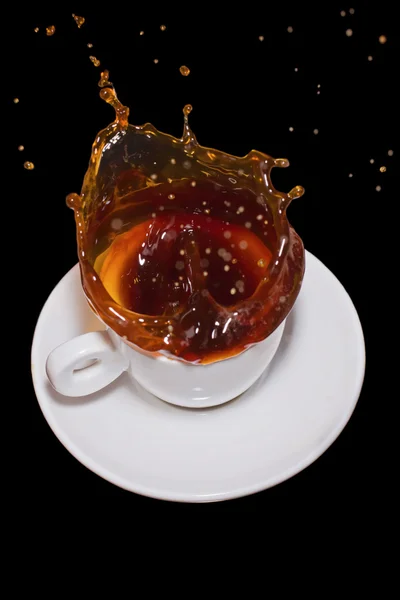 Fröccsenő kávé — Stock Fotó