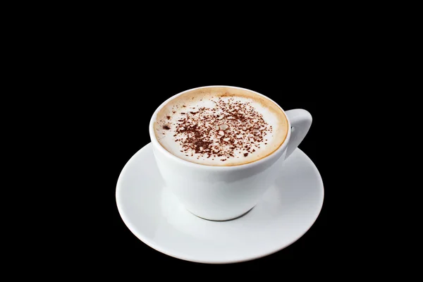 Café capuchino, café con leche — Foto de Stock
