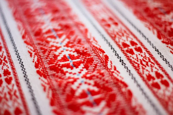 Ukrainian ornament embroidery — Stock Photo, Image