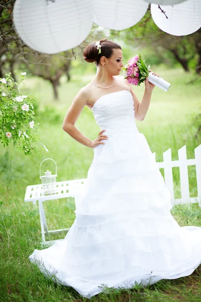 stock image Beautiful bride